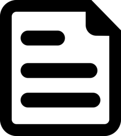 Document With Folded Corner Tracing Svg Vector, Free Vectors File